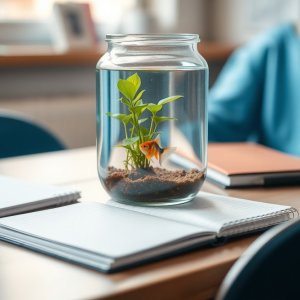 How to Build a Tiny Planet in a Jar? The Closed Ecosystem Lesson