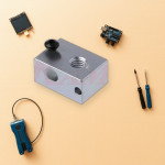 V6 Heating Block for 3D Printer – PT100 Sensor Compatible