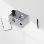 V6 Heating Block for 3D Printer – PT100 Sensor Compatible