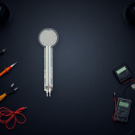 حساس قوة FSR-402 دائري (مقاومة حساسة للضغط)