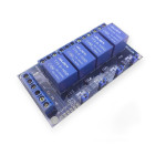 موديول ريليه 4 خرج – يشتغل بإشارة 5V أو 12V أو 24V