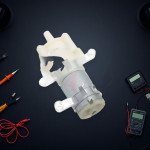 12V DC Water Pump with Inlet and Outlet