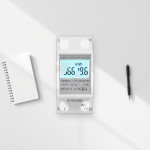 Single-Phase Energy Meter 80A / 230V (DIN-Rail kWh Meter)