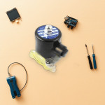 12V DC Solenoid Valve 1/2" Copper/Brass