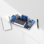 محول تقليل فولتية DC-DC قابل للتعديل 5A XL4015 مع USB