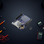 درع أردوينو مسجل بيانات V1.0 مع بطارية