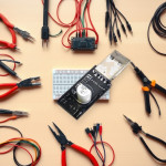 موصل USB لوحدة ESP8266 واي فاي للتطوير