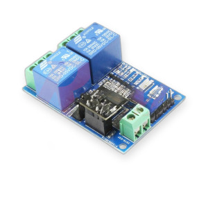موديول ريليه 2 قناة بشريحة ESP8266 واي فاي