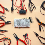 لوحة كسر (أدابتر) لموديول ESP8266-12E سيريال واي فاي