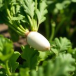 الفجل الأبيض white radish