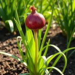 البصل الأحمر Red onion
