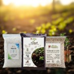 Soil Amendment Trio Kit: 2kg Compost + Perlite + Vermiculite for Potted Plants