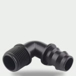16mm Elbow Connector with 1/2" Threaded Port