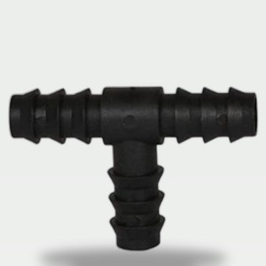 16mm T Joint Irrigation Connector – Black (10 Pieces) Turkish