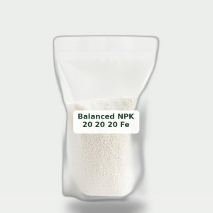 سماد NPK 20-20-20 المتوازن مع عناصر صغرى – 100 جرام