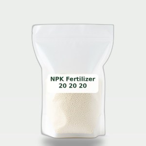 سماد NPK متوازن 20-20-20 + عناصر صغرى (500 جرام)