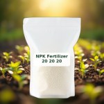 سماد NPK متوازن 20-20-20 + عناصر صغرى (500 جرام)