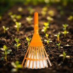 Artificial & Natural Grass Rake – Leaf & Debris Cleaning Broom