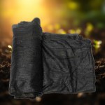 3x3m Black Shade Net 65% – Garden Shade Cloth