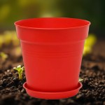17cm Planter with Saucer