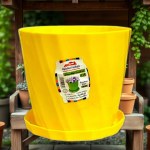12cm Plastic Herb Planter Pot