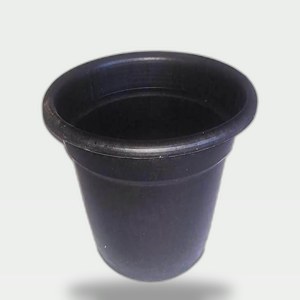 اصيص نبات اسود 18 سم بدون طبق