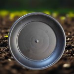 Black Pot Saucer for 35cm Diameter