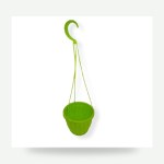 Hanging Planter 17 cm Light Green