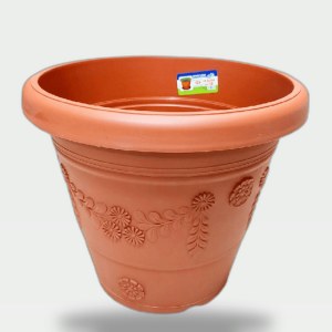 اصيص زراعة ماليزي مقاس 41 سم بالطبق