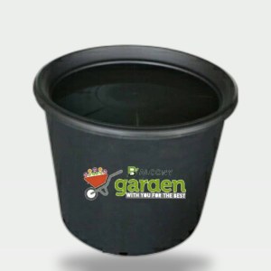 Black Plant Pot 27 cm without Saucer