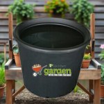 Black Plant Pot 27 cm without Saucer