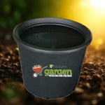 Black Plant Pot 27 cm without Saucer
