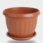 German Plant Pot 35 cm with Tray