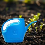 8L Garden Watering Can - Light Blue
