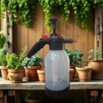 2L Manual Pressure Sprayer – Transparent Bottle