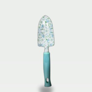 Floral Metal Garden Trowel – Plastic Handle