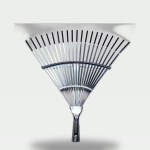 Stainless Steel Hay Rake – Garden Gathering Tool