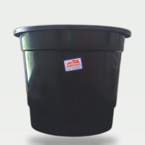 Khorsheed Planter 25 cm Black without Saucer