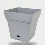 18cm Square Planter - Lead