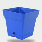 18cm Green Square Planter