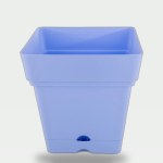 18cm Square Planter Baby Blue