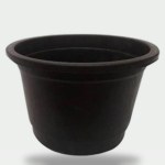 Black Nana Planter 20 cm