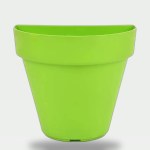 Hanging Half Circle Planter 15 cm Light Green