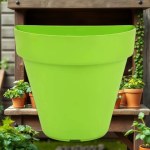 Hanging Half Circle Planter 15 cm Light Green