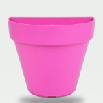 Pink Half-Ring Hanging Planter 15cm
