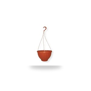 أصيص معلق كبير 25 سم - لون طوبي (Tobbi)