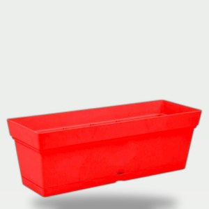 حوض زرع 50 سم أحمر - موديل Mientra