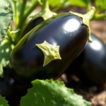 بذور الباذنجان الرومي الأسود (Black Baladi Eggplant Seeds)