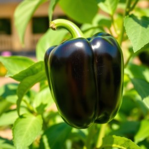 Black Bell Pepper Seeds