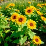بذور دوار الشمس المقزم (Dwarf Sunflower Seeds)